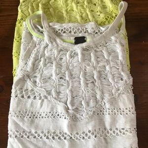 Free people tank/beach cover up